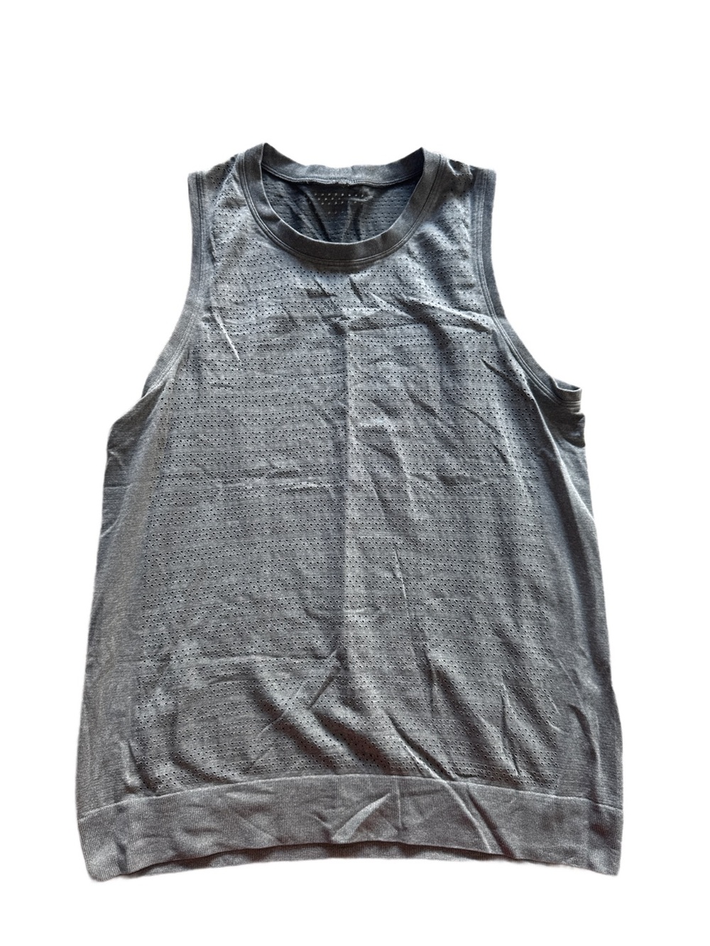 Lululemon Vented Tank Gray Size 8